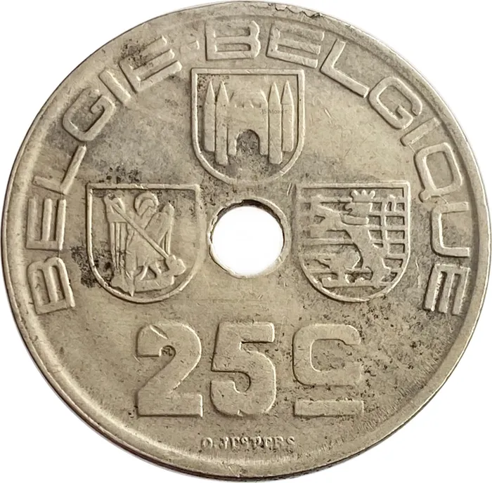 25 сантимов 1938 Бельгия (BELGIE-BELGIQUE)