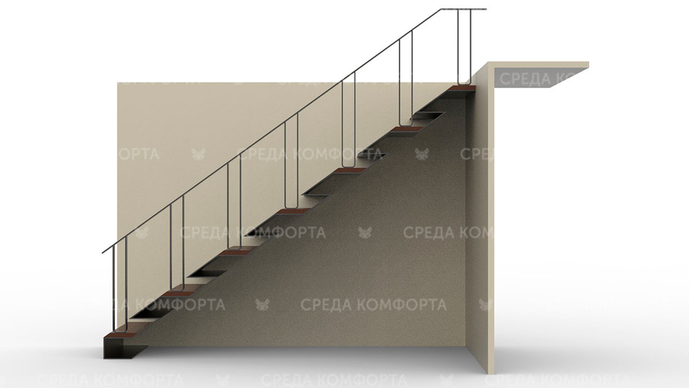 Металлическая лестница LSTN0060
