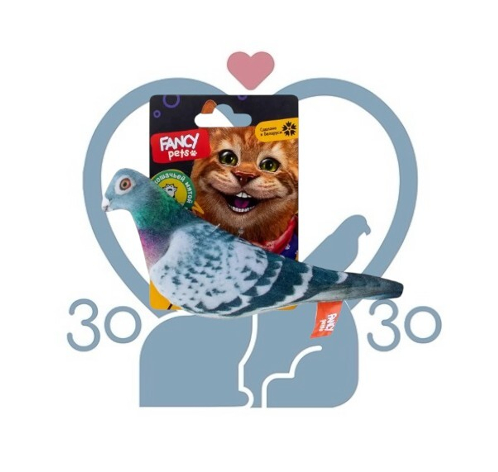 Fancy pets Игрушка для котов Голубь