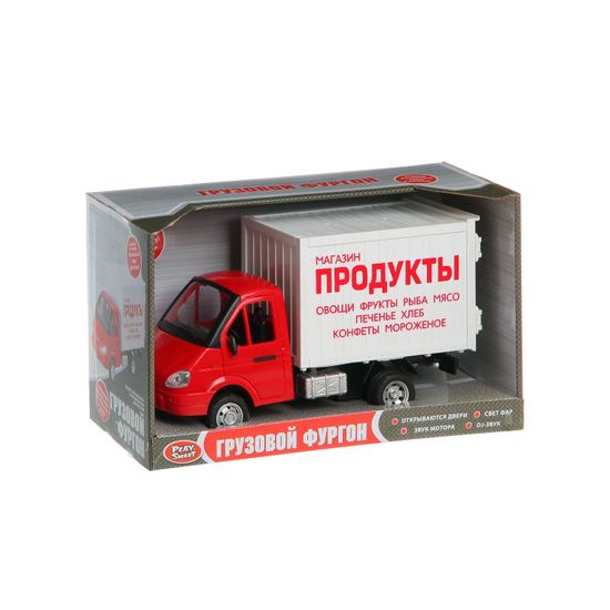 Газель-фургон Продукты "Play smart" на батарейках