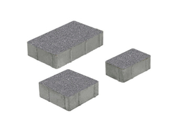 Тротуарная плитка ВЫБОР, форма Старый город, h=80мм