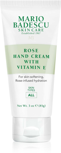 Mario Badescu Rose Hand Cream - крем для рук с витамином Е /   85  g  / GTIN 785364104235