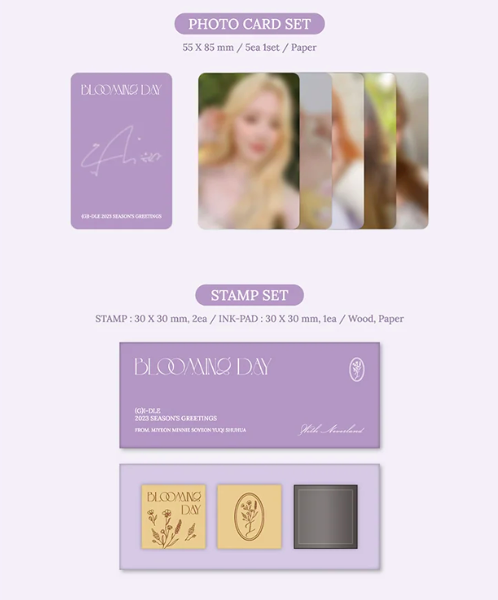 (G)I-DLE - 2023 Season's Greetings BLOOMING DAY