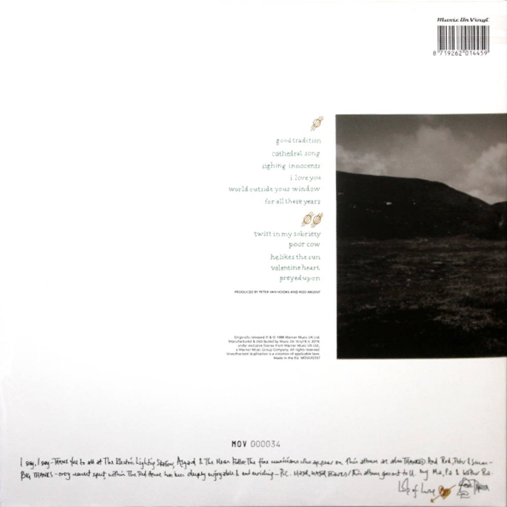 Tanita Tikaram / Ancient Heart (Clear Vinyl)(LP)
