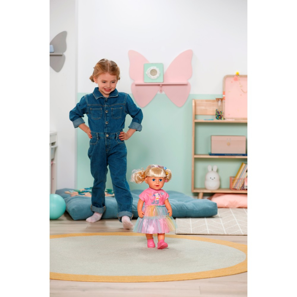 Zapf Creation 838006 — Кукла BABY born Карла 43 см с аксессуарами для волос — фото 12