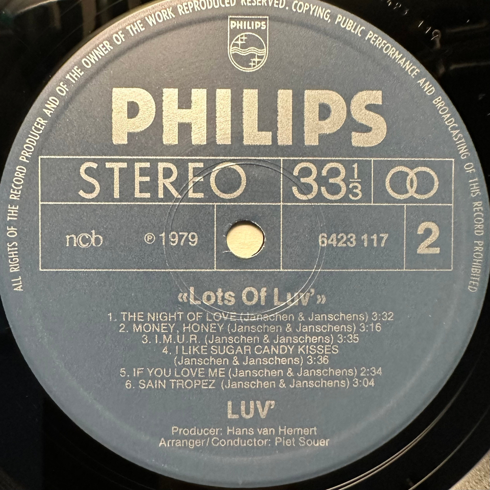 Luv - Lots Of Luv (Скандинавия 1979г.)