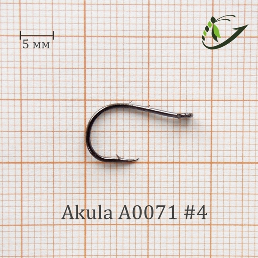 Крючок Akula A0071 (100 шт/уп)
