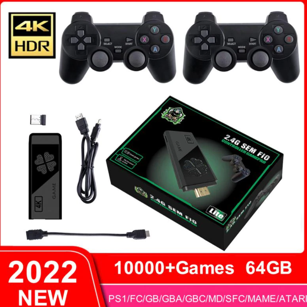 Икровая приставка M8II Game Stick 64 GB, HDMI 4K, 15000 Игр  big size