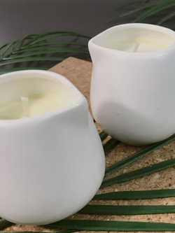 Массажная свеча с маслом Ши и Ванили , 20 часов