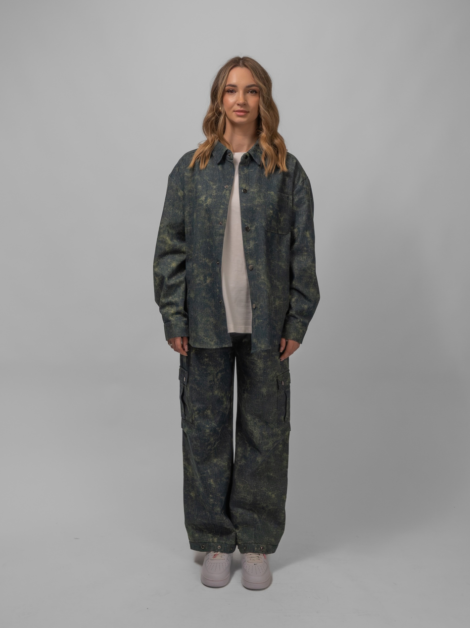 Рубашка Forest Jeans (Dark Blue Green)