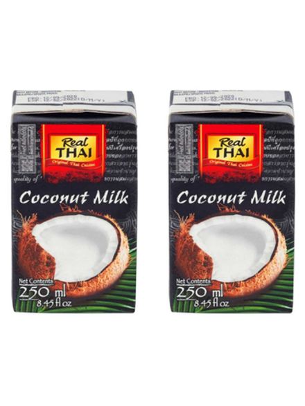 REAL THAI Кокосовое молоко 250 мл, 2 шт