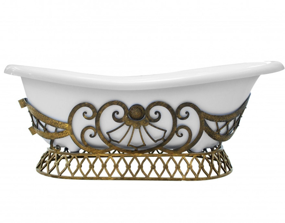 Кованая подставка для ванн Эстет "Марсель" 170х80 Патина, ФР-1453