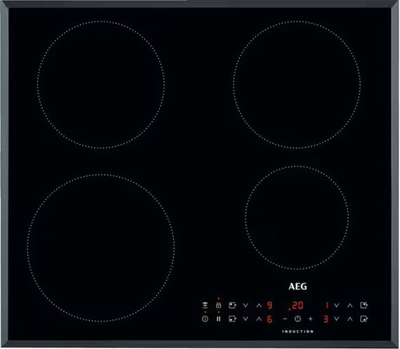 Индукционная стеклокерамич. панель AEG IKB64301FB