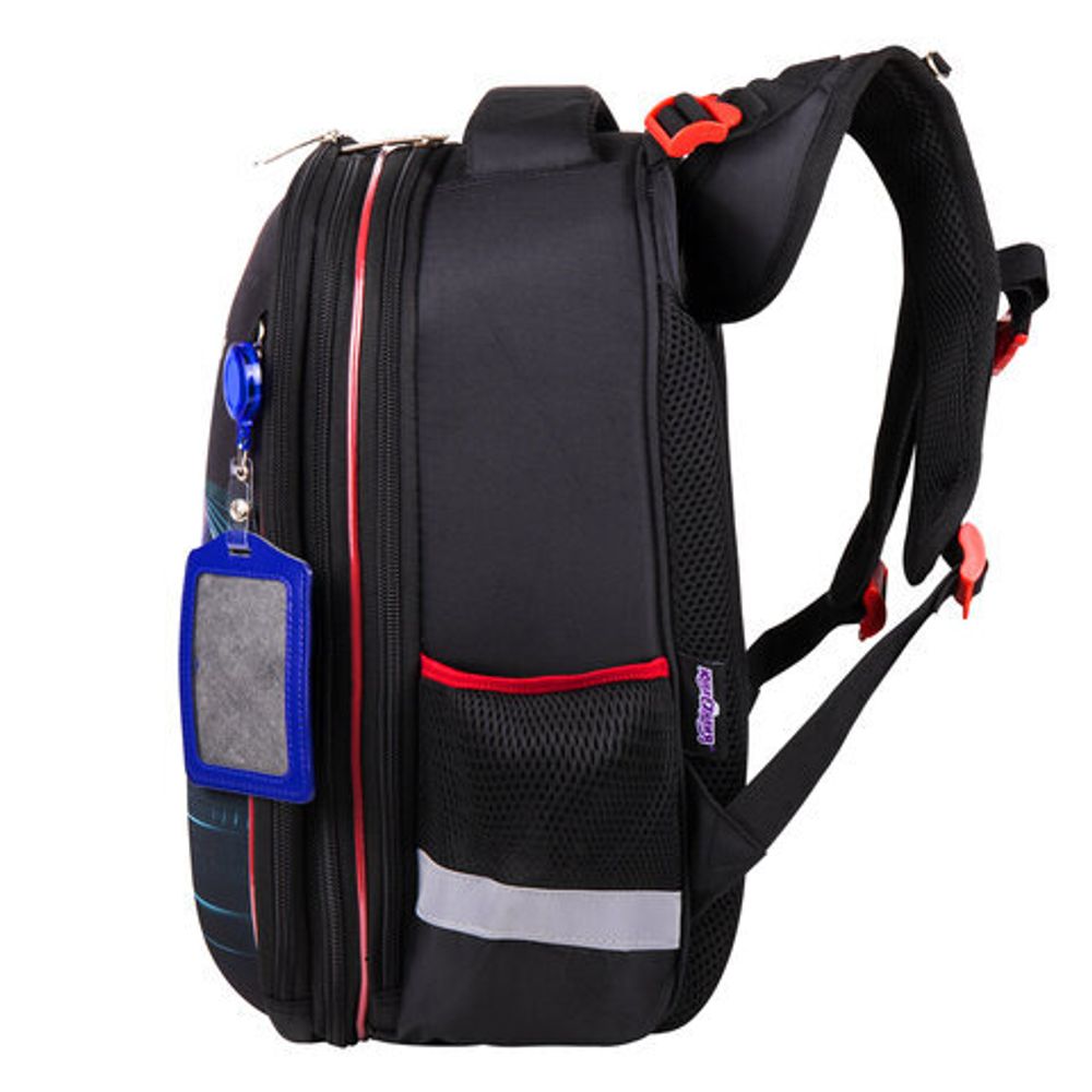 Ранец ЮНЛАНДИЯ EXTRA, с дополнительным объемом, "No limits", 38х29х18 см, 270678