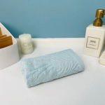 Полотенце махровое 30*50см «Florence» цвет ледяная незабудка 08-186, плотность 450 гр/м2