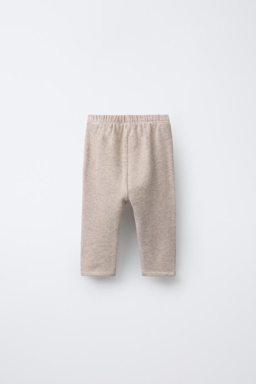 ZARA БРЮКИ ИЗ МЯГКОЙ ТКАНИ, БЕЖЕВЫЙ