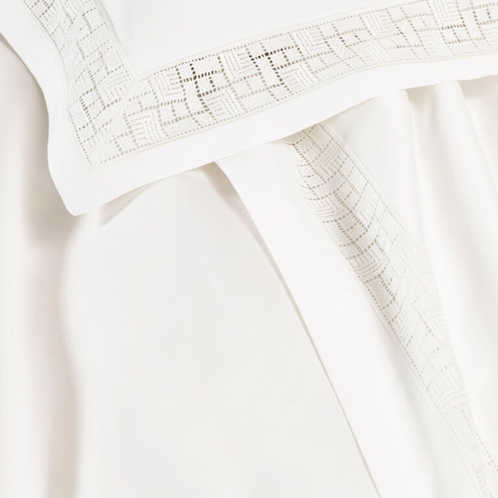 Постельное белье Frette Maze Lace Milk (240 х 220 см)