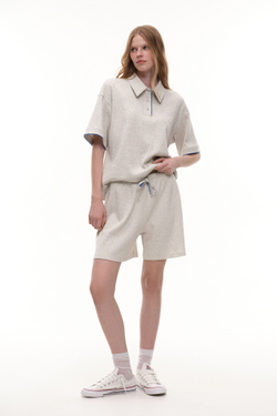 Шорты из хлопка (Ping-Pong Games), серые