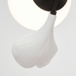 799127 Люстра CERAMO BW 12х6W(led) G9 ЧЕРНЫЙ/БЕЛЫЙ