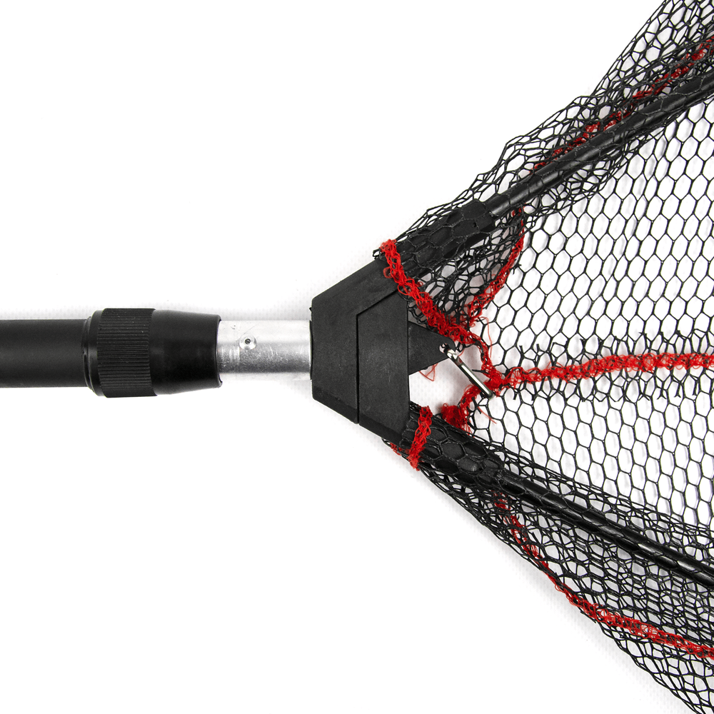 Подсачек складной Osprey FB-60260 (прорезиненная сетка, телескопическая ручка)