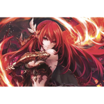 Планер недатированный настольный 130х200 мм, Контэнт-Канц, гребень, 26 л., диз внутр. блок, "Аниме. Fantasy Girls. Дракон"