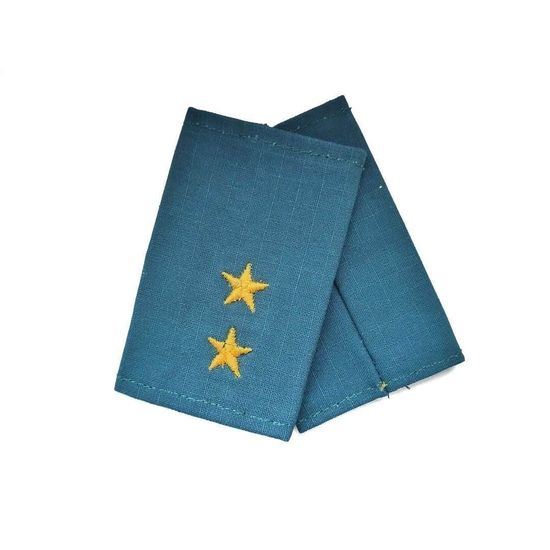 Фальшпогоны "МЧС" мор. волна (прапорщик)