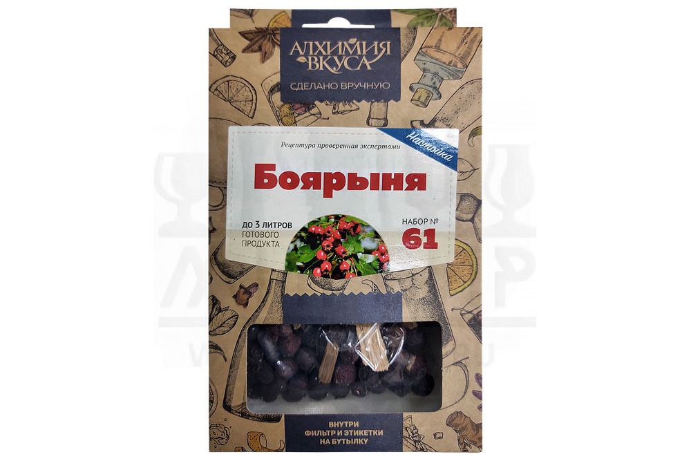 Набор Алхимия вкуса № 61 для приготовления настойки "Боярыня", 54 г