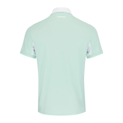 Мужское теннисное поло HEAD Slice Polo Men - Mint, White