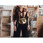 Сумка Поясная Gvozdeva Золотая