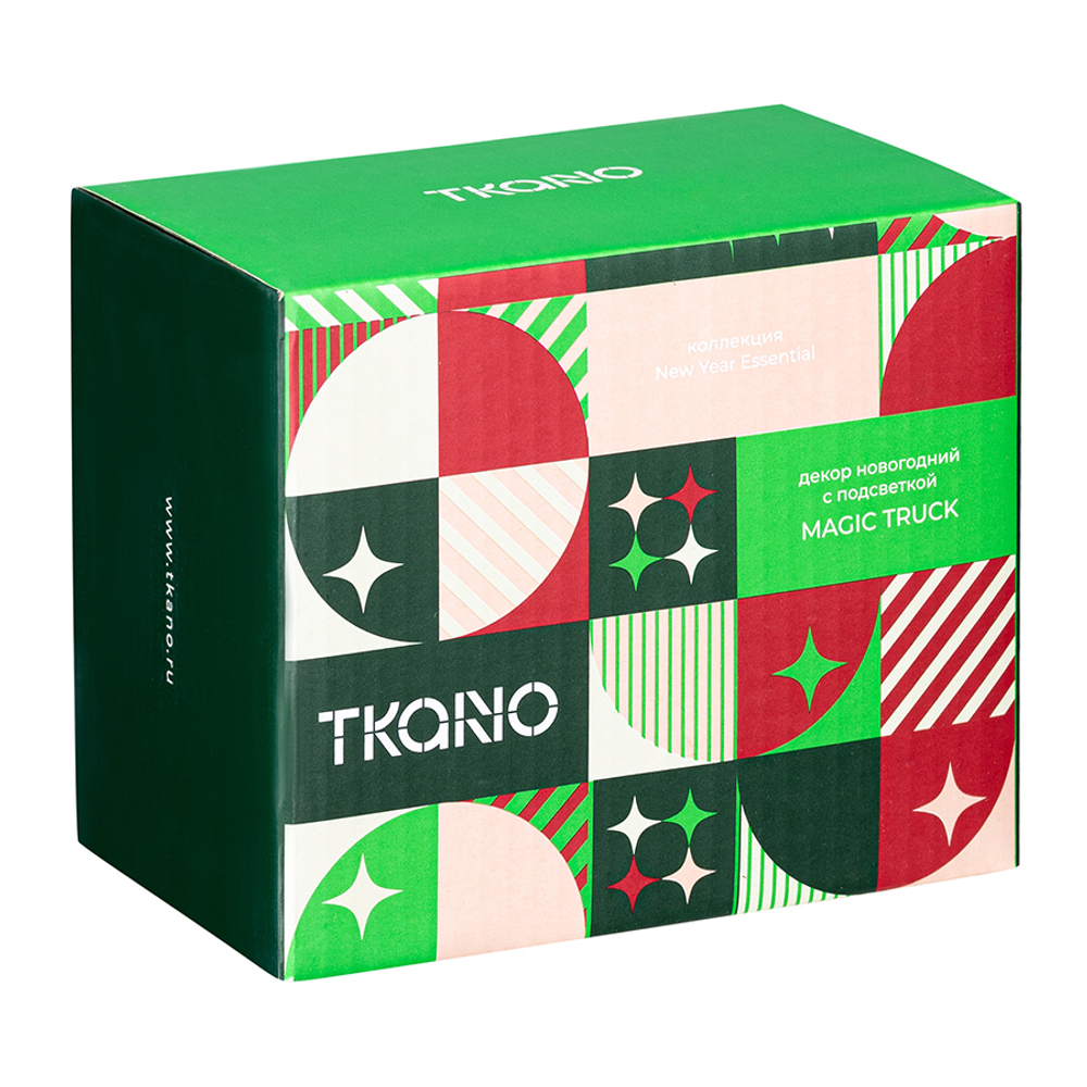 Декор новогодний с подсветкой Tkano Magic truck New Year Essential