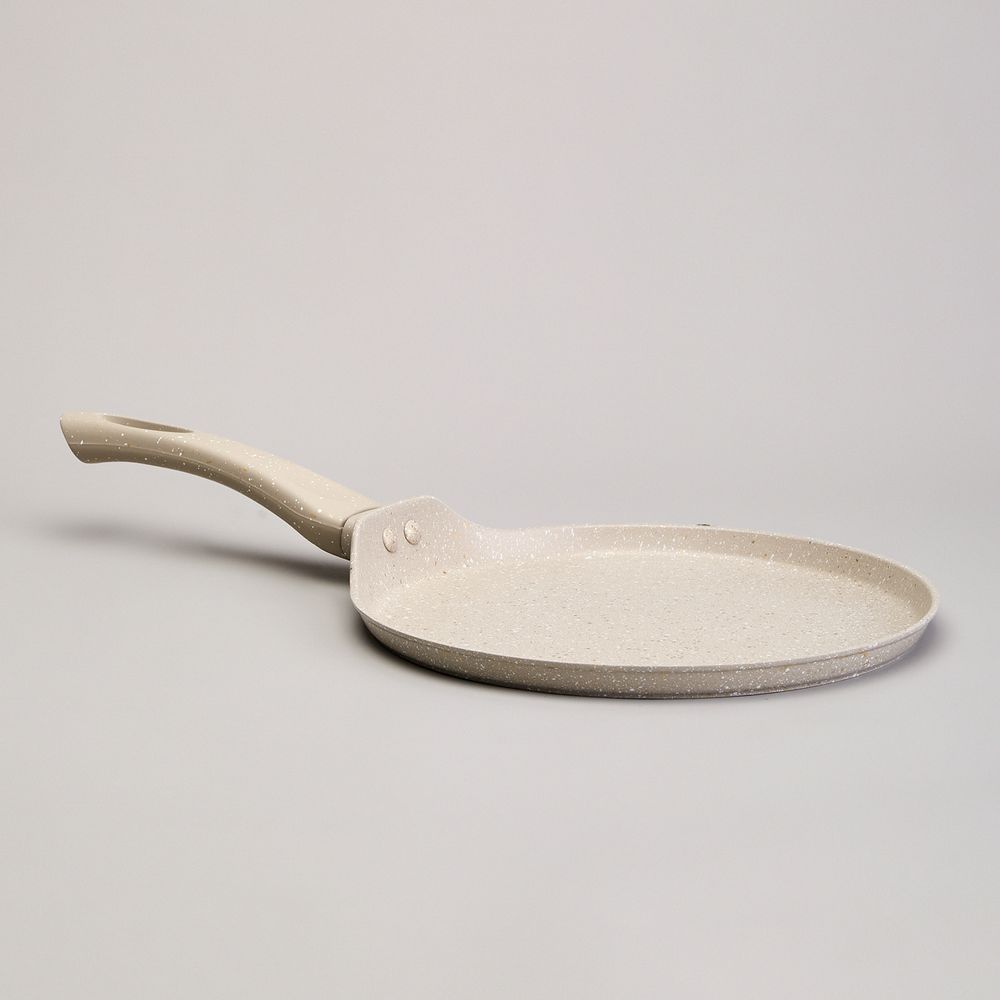 СКОВОРОДА БЛИННАЯ AGNESS С АНТИПРИГАРНЫМ ПОКРЫТИЕМ "LATTE", 24Х2СМ, ИНДУКЦИОННОЕ ДНО