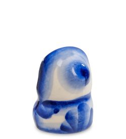 ГЛ- 268 Фигурка «Сова» мал.(Гжельский фарфор)