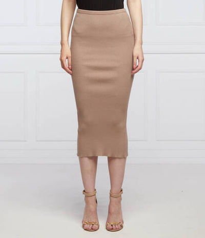 юбка selina GUESS - бежевый(W2GD88 Z2YN2)