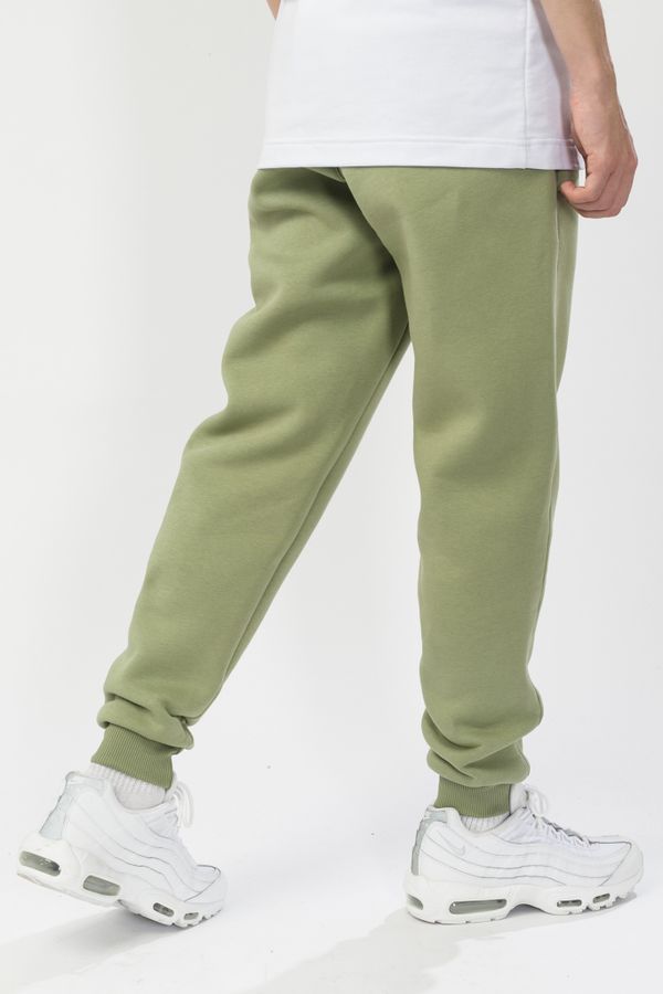 Штаны спортивные CODERED Basic Оливковые бледные - фото 3