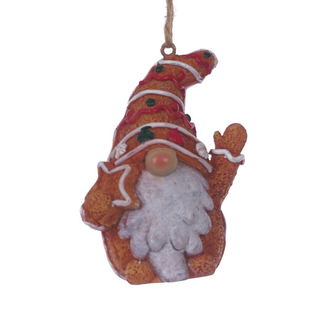 GAEM Фигурка декоративная подвесная "Гном", L5 W3,5 H7 см, 2в.