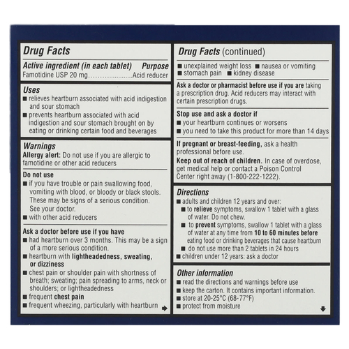 Zantac, 360 °, максимальная эффективность, 20 мг, 50 таблеток