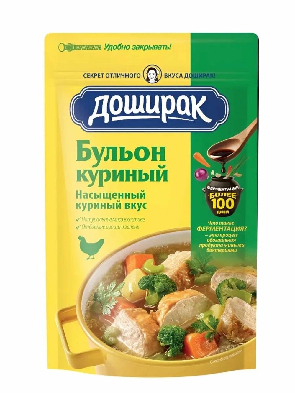 Куриный Бульон рассыпчатый "Доширак" 90г