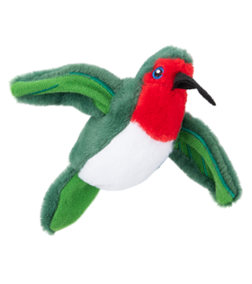 Mr.Kranch Игрушка для кошек Птичка плюшевая с кошачьей мятой 7,5 см зеленая (34002)
