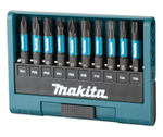 Набор бит Impact Black 50 мм 10 шт.(PH1,PH2,PH3,PZ1,PZ2,PZ3,T15,T20,T25,T30 ) Makita E-12011 10 шт. 50 мм