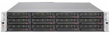 Сервер Supermicro SuperStorage 6029P-E1CR12H без процессора/без ОЗУ/без накопителей/количество отсеков 2.5" hot swap: 2/количество отсеков 3.5" hot swap: 12/1200 Вт/LAN 10 Гбит/c