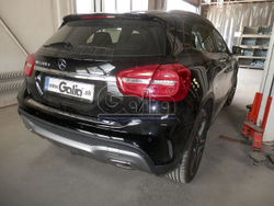 Фаркоп оцинкованный Galia M134C для Mercedes GLA-Class 2014-, Infiniti Q30 2016-(паспорт и сертификат в комплекте)(без электрики)