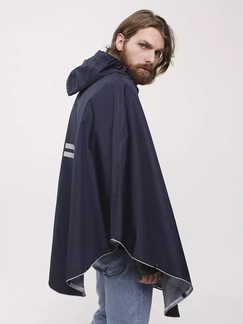 Дождевик пончо Gamp Navy Blue Синий