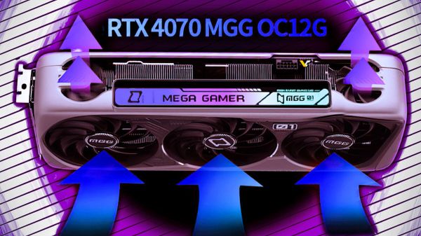 MaxSun запускает видеокарту GeForce RTX 4070 MGG с пятью вентиляторами