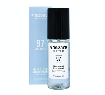 W.Dressroom Спрей парфюмированный № 97 Dress & Living Clear Perfume № 97 April Cotton 70ml