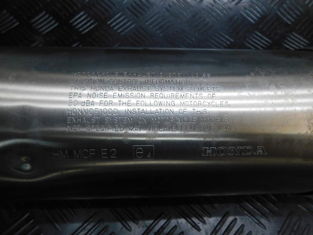 Глушители Honda VTR1000SP (только бочки) 051693