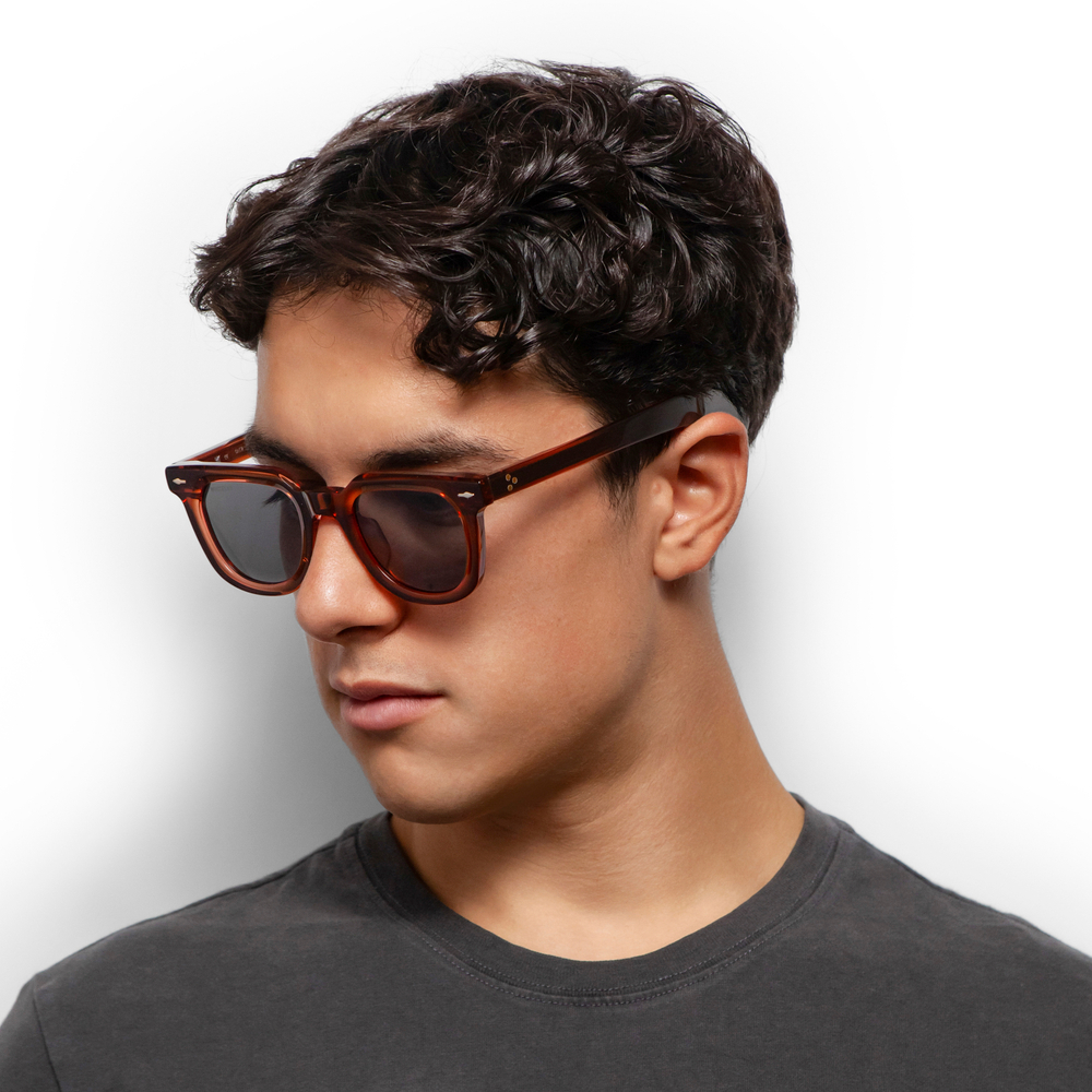 Очки солнцезащитные WHITELAB Coin Burnt "Sugar/Grey"