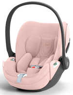 Коляска Cybex Coya Matt Black Frame Cloud T i-Size Peach Pink Plus Leaf Green с дождевиком