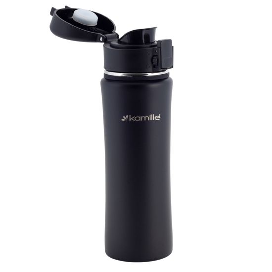 Термос-бутылка 500 мл из нержавеющей стали Kamille KM-2066