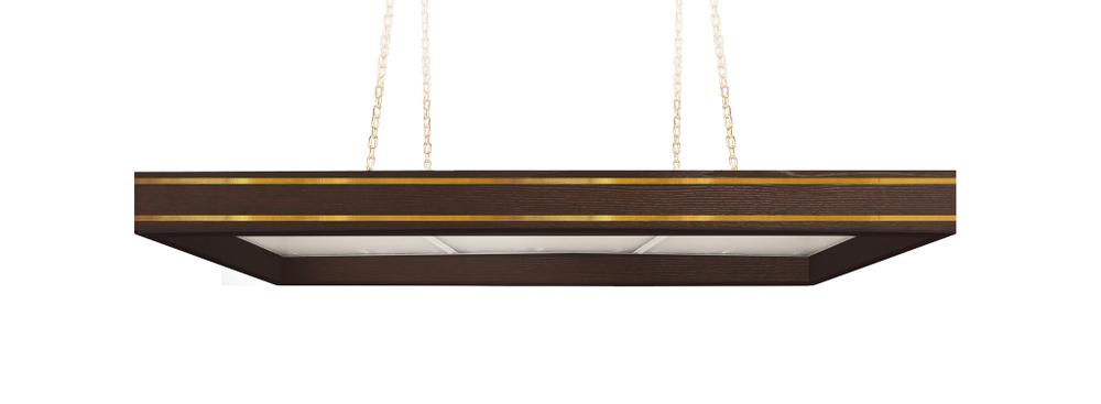 Лампа Neo 3 секции ЛДСП (венге (ЛДСП),фурнитура золото)