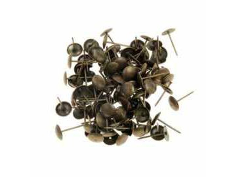 Гвозди мебельные бронза (100шт/уп)